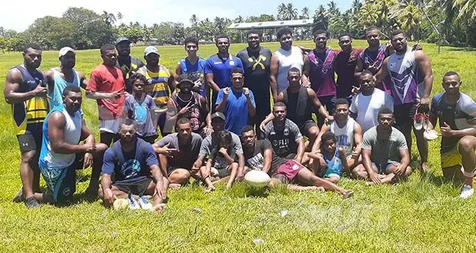 The Central Falcon team after a training session at the Suva Grammar School grounds on January 4, 2020. Photo:Simione Haravanua.