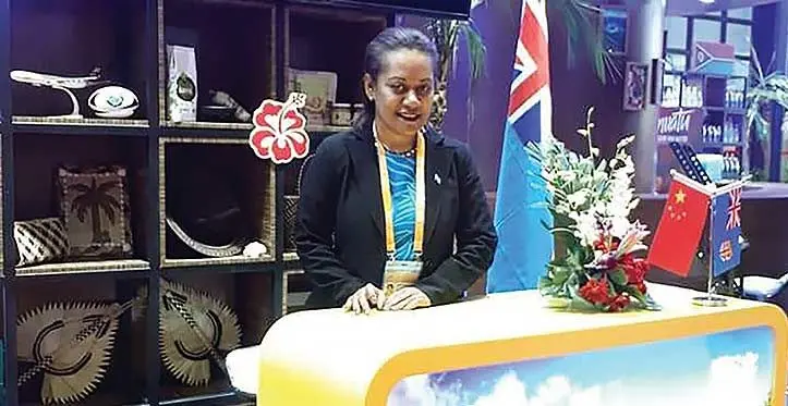 Nanise Masau during a trip to China.