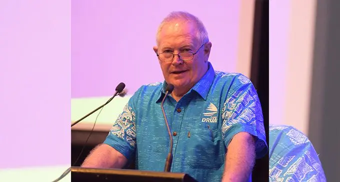 Swire Shipping Fijian Drua chief executive officer Brian Thorburn. Photo: Leon Lord.