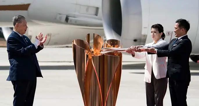 This Olympic Games and flame can be light at the end of this very dark tunnel, says IOC president Thomas Bach. Photo: ONOC