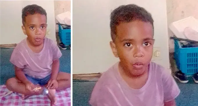 3 Year Old Epineri Vula. Photo: Fiji Police FB Page