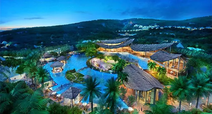 An artist impression of FreeSoul's development of Malolo Island. Photo: FreeSoul
