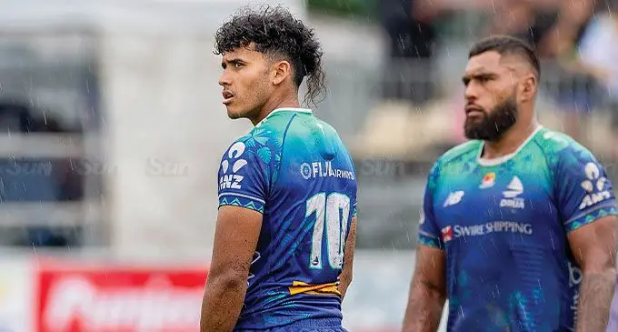 Swire Shipping Fijian Drua first-five eight Isaiah Armstrong-Ravula. Photo: Josua Buredua