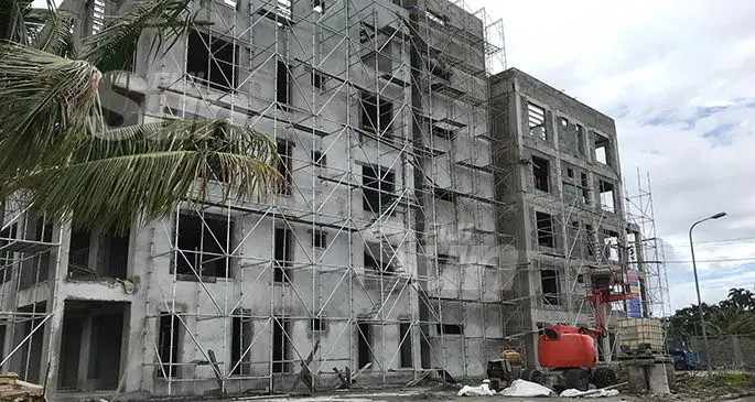 Rups Investment Limited Upmarket Apartment project on Ratu Kadavulevu Road off Laucala Bay Road, Suva on November 5, 2019. Photo: Maraia Vula