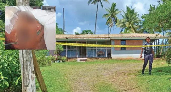 The victim’s house at Siberia, Labasa on February 11, 2025. Photo: Shratika Naidu