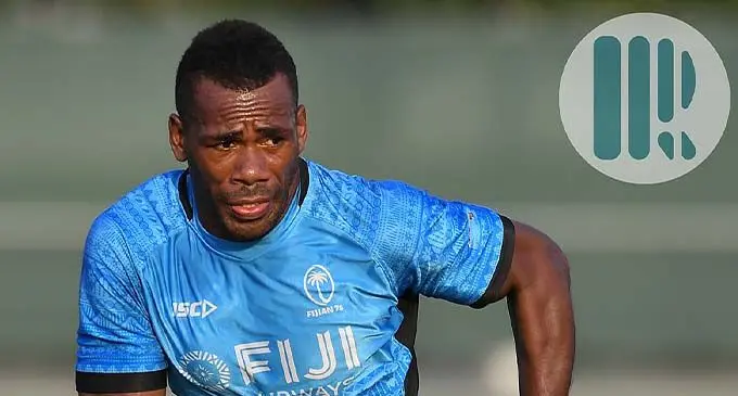 Kavekini Tabu during a rugby training session.