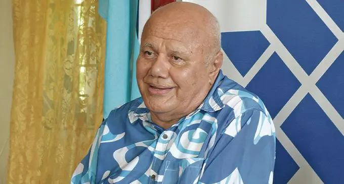 SODELPA Party leader Viliame Gavoka during the announcement of their Party 2021 plans in Suva on December 31, 2020.  Photo: Ronald Kumar
