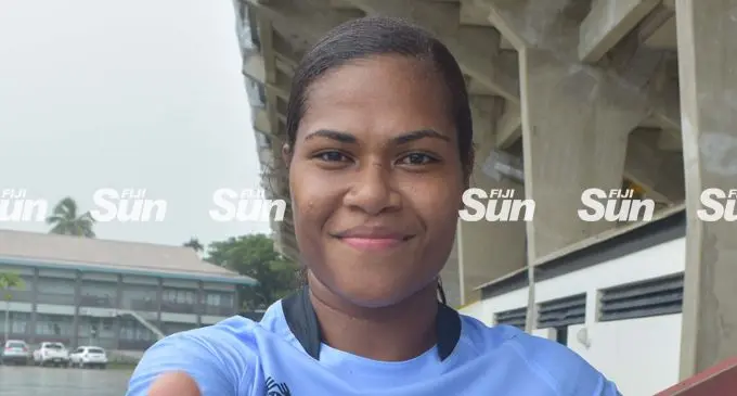 Laisani Moceisawana of the Mt Masada rugby 7s team at Lawaqa Park, Sigatoka. Photo: Waisea Nasokia