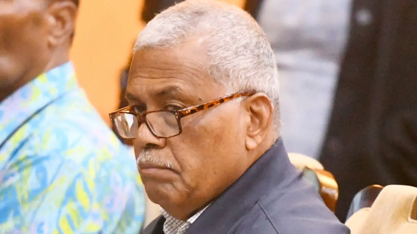 Methodist Church President Rev. Semisi Turagavou during the first public consultation on the Constitution Amendment Bill by the Special Committee in Suva on October 15, 2026.