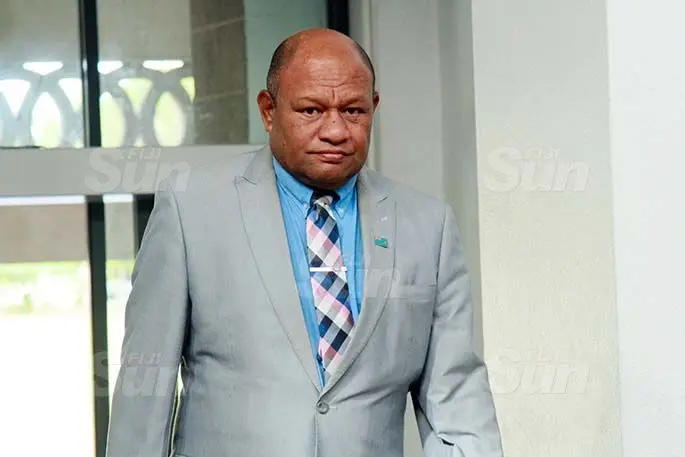 Former Minister for Forests, Osea Naiqamu. Photo: Kelera Sovasiga