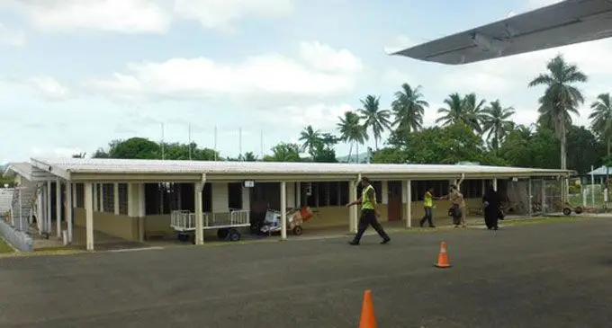 The Labasa Airport.
