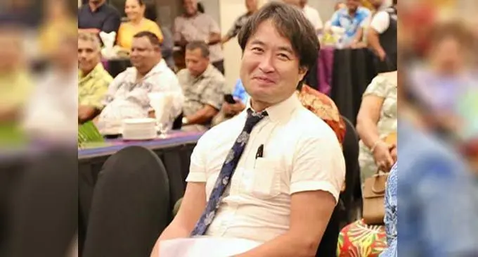 National Federation Party provisional candidate, Hiroshi  Taniguchi