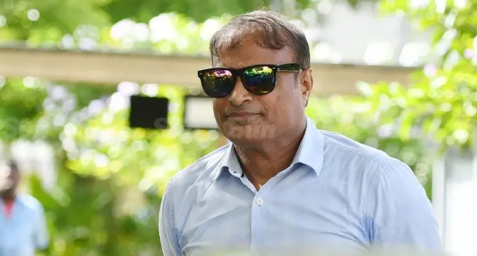 Former Post Fiji chief executive officer Anirudha Bansod outside the Suva Magistrate’s Court on July 31, 2024. Photo: Ronald Kumar
