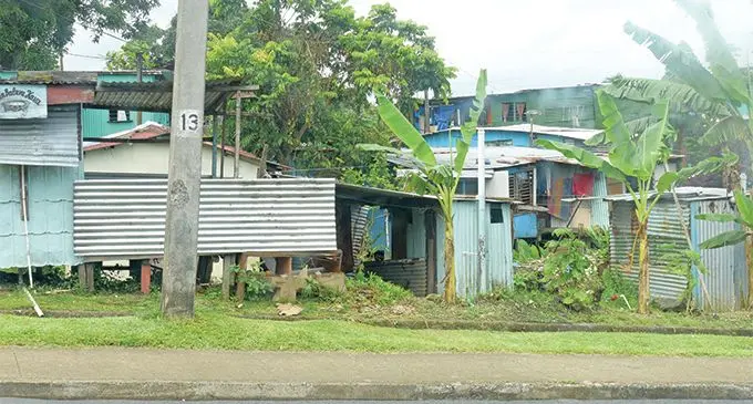 The squatter settlement at Jittu Estate on January 31, 2019. Photo: Simione Haravanua
