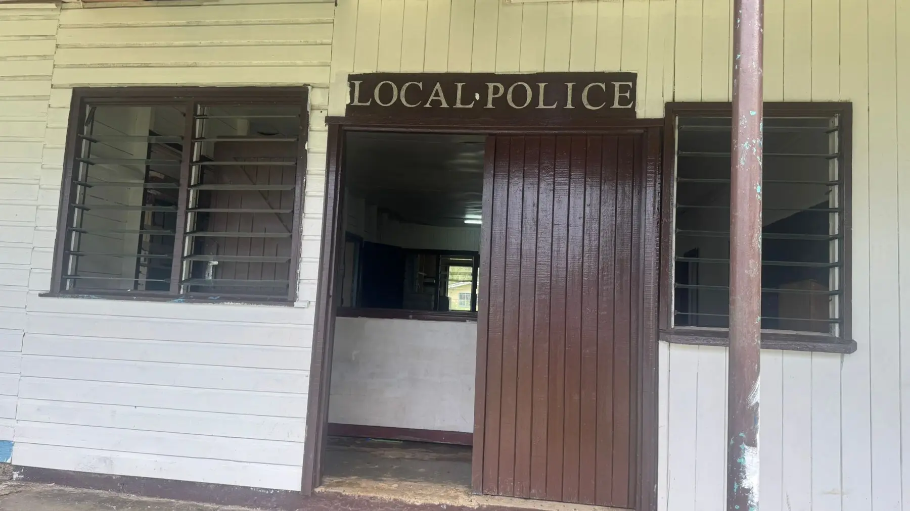 Rabi Local Police Office on Rabi Island.