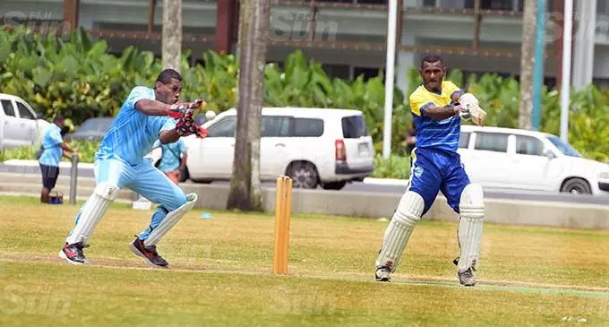 Cricket Fiji Association Cup semifinal match between Suva and Nadi at Albert Park on October 29, 2020. Photo: Ronald Kumar