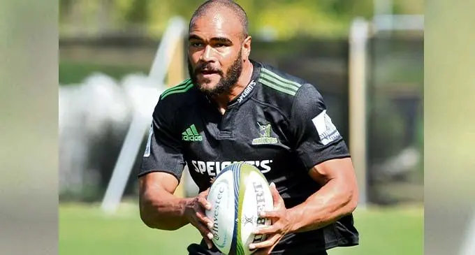 Still in the game... Flying Fijian Patrick Osborne.