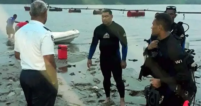 Divers from the Police Special Response Unit