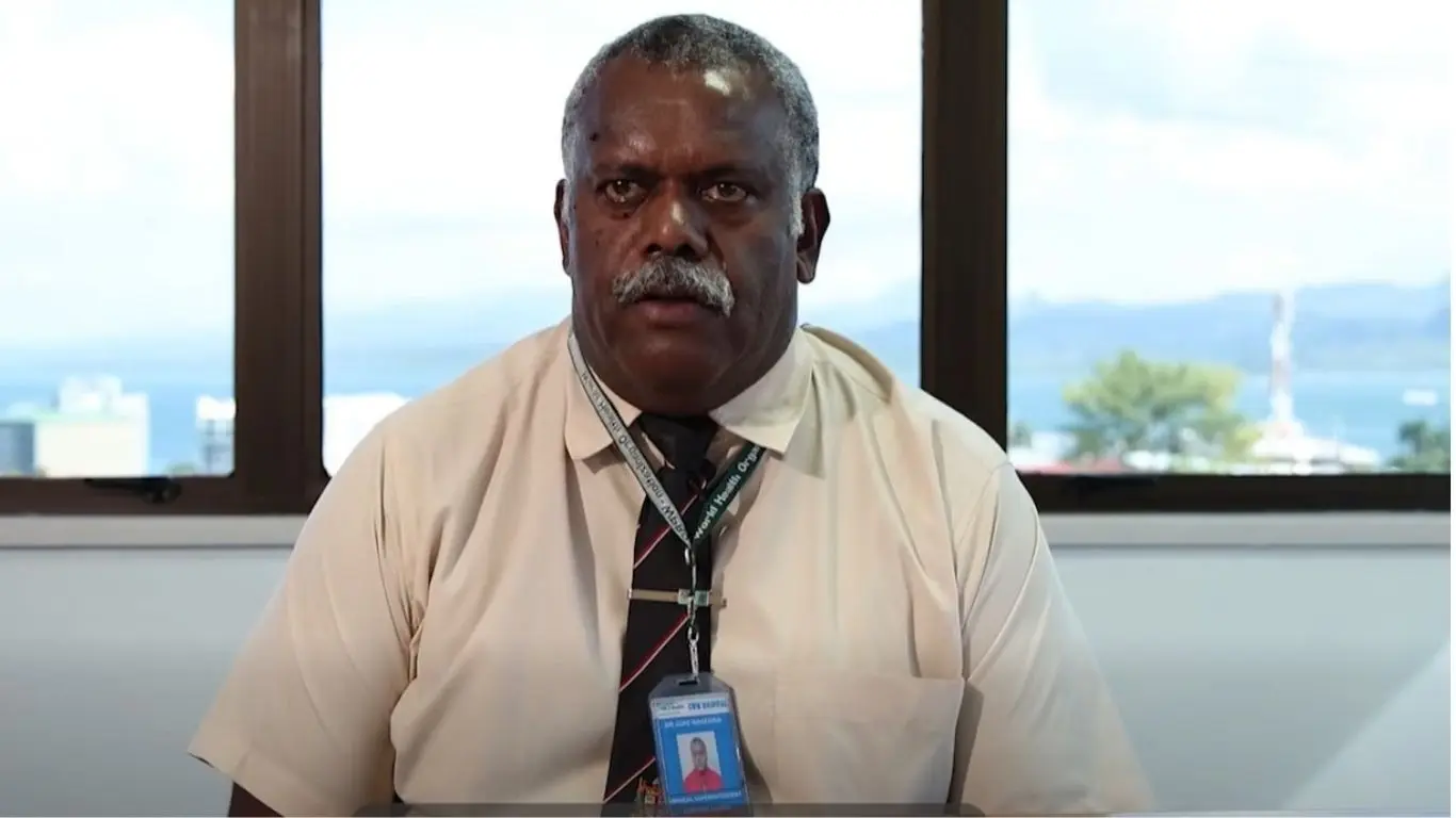 CWM Hospital Medical Superintendent Dr Luke Nasedra.
