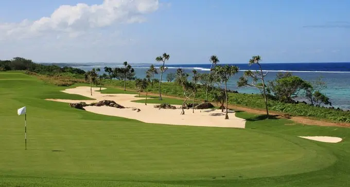 Natadola Bay Championship Golf Course. 