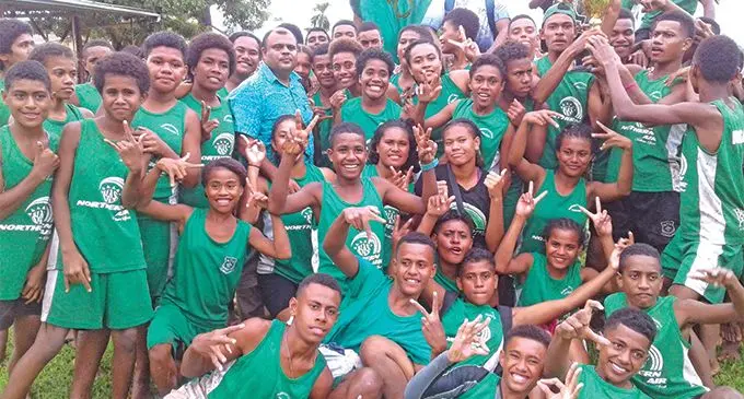 Nadogo Central College after winning the Macuata Zone One at the All Saints Secondary School in Labasa on March 15,2019. Photo: Shratika Naidu