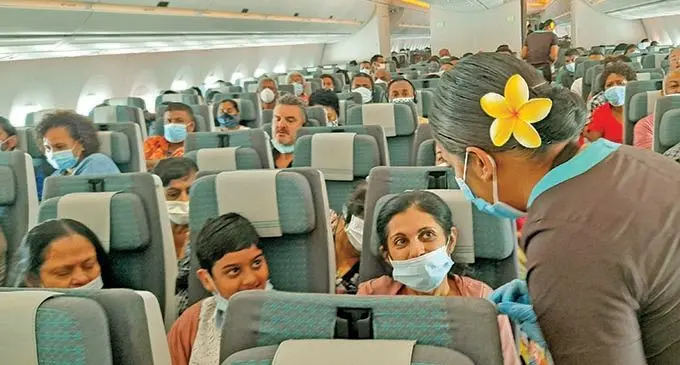 Seats on Fiji Airways Travel Ready flight FJ679 here on board the new A350-900 XWB, was fully booked. Photo: Mereleki Nai
