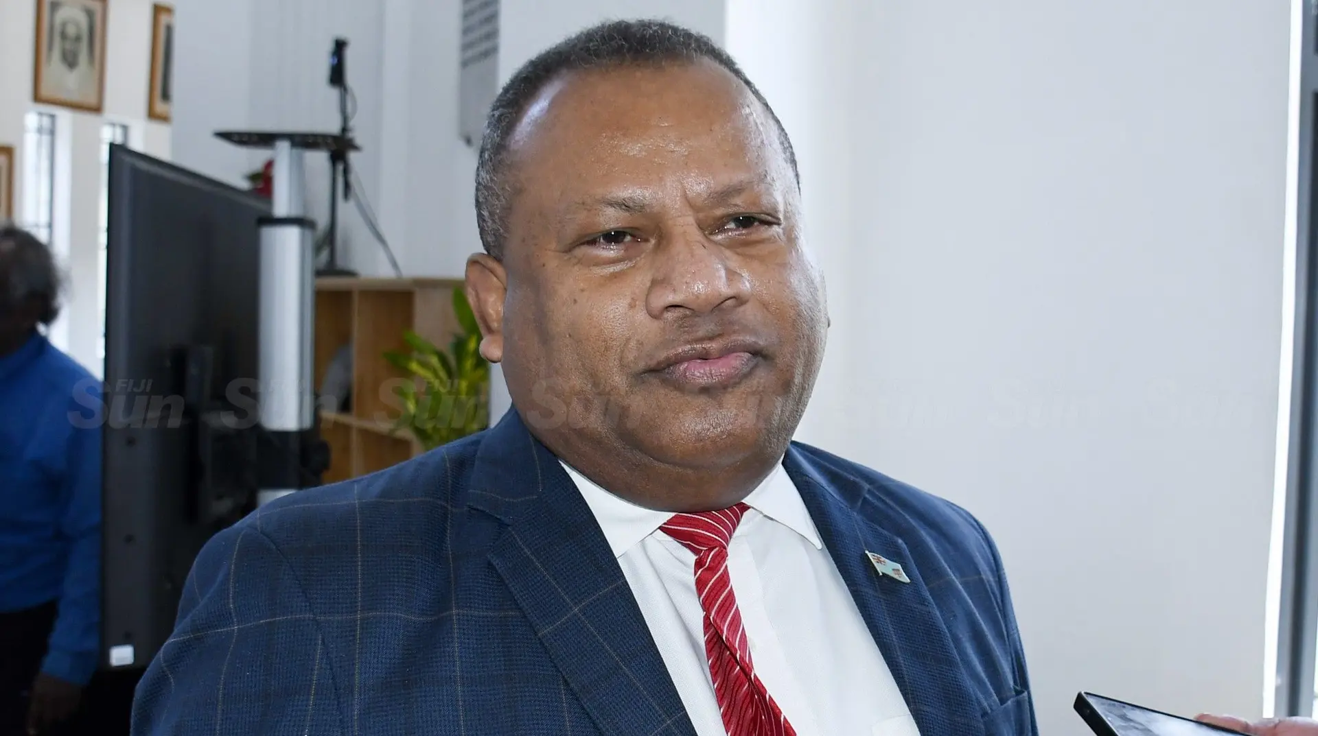 Opposition leader Inia Seruiratu.