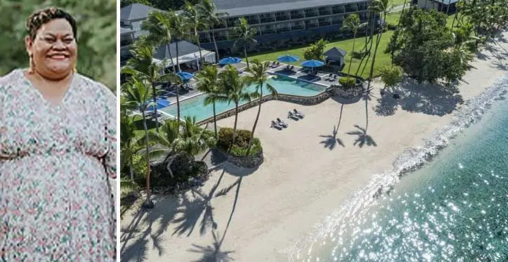 Wedding & Events Atelier Fiji director Akanisi Resina Nautu’s favourite food is Korean barbecue from GEN Korean BBQ House, Jetpoint, Nadi and an aerial view of Shangri-La Yanuca Island, Fiji, where wedding stylist Akanisi Resina Nautu recommends for people to go to unwind.