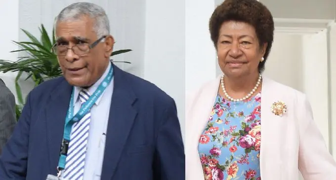 Ratu Naiqama Lalabalavu and Ro Teimumu Kepa  Photo: Ronald Kumar.