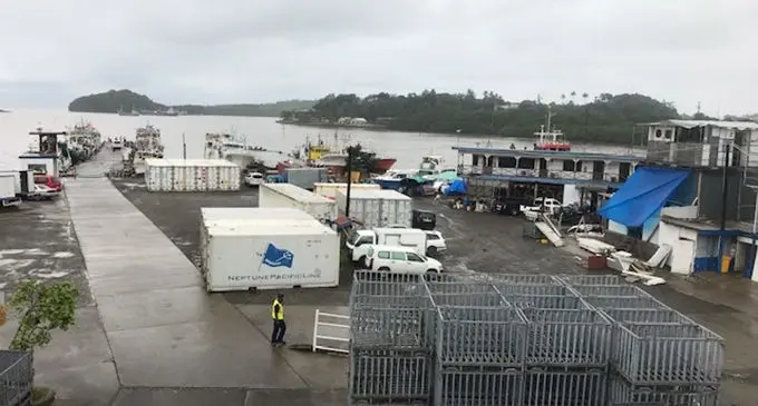 The view from Fiji Fish top office yesterday.Photo:  Fiji Fish Group