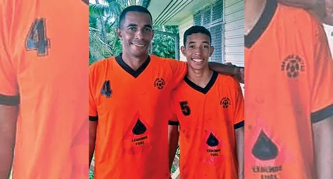 Gyan Singh (right) and son Patrick Singh. Photo: Provided.