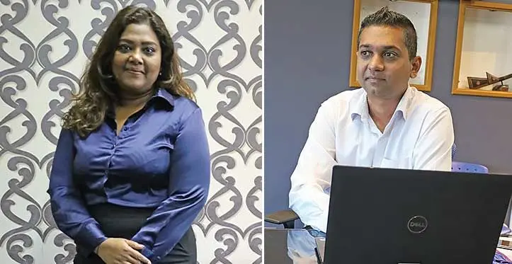 Fiji National University’s National Training & Productivity Centre acting head of IT, Swaran Ravindra and Fiji National University’s National Training & Productivity Centre Manager National Apprenticeship and Trade Test, Alvin Lal.