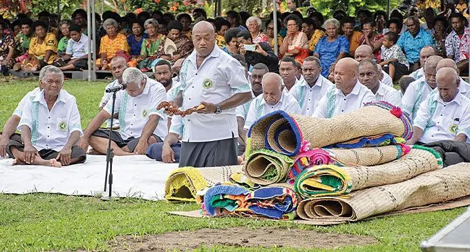 Nai vakamamaca ka vakayacori vua nai liuliu ni matanitu ko Sitiveni Rabuka ena Bose ni Yasana ko Tailevu ka vakayacori mai Vuci, Tokatoka, Tailevu ena siga Vukelulu ni macawa oqo.