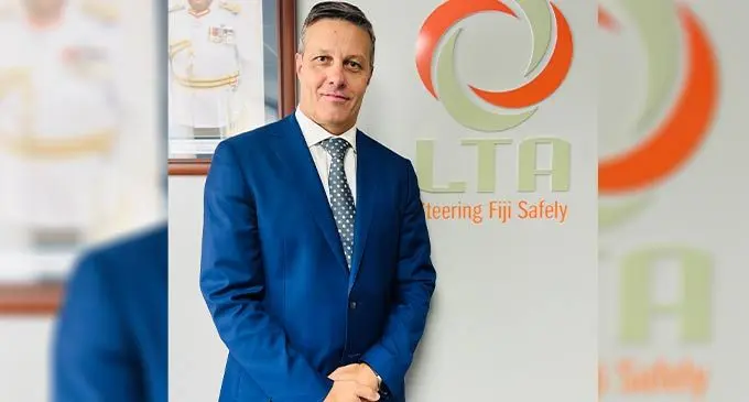 New Land Transport Authority CEO, Flagon Bekker, at the LTA conference room in Valelevu on July 4. Photo: Nolishma Narayan