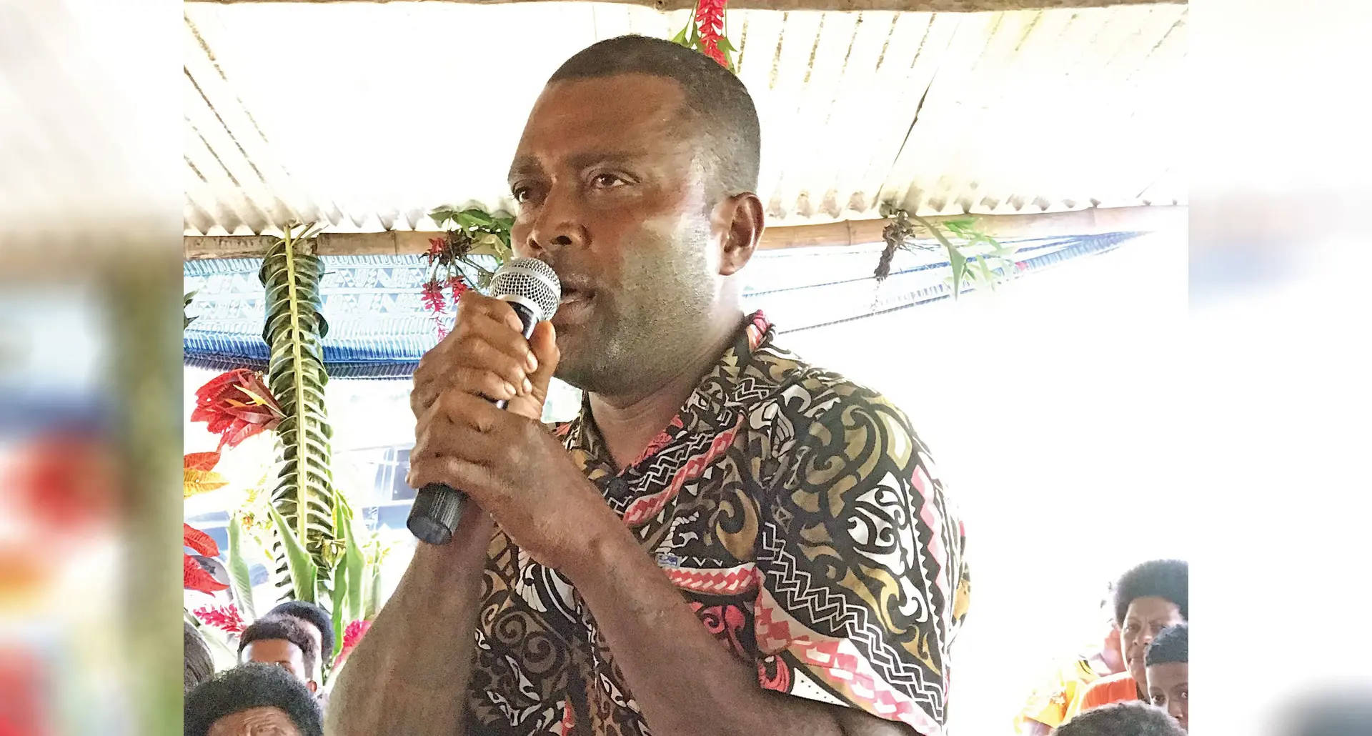 Koronatoga Village headman Sekove Erebola. Photo: Shratika Naidu