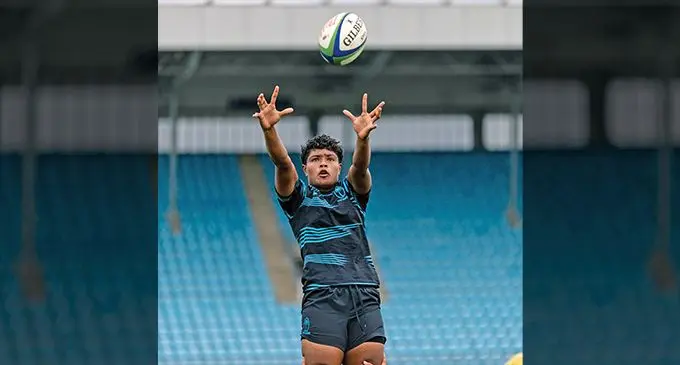 Fijiana 7s captain and Roosters Chicken Fijiana 15s squad member Rusila Nagasau during one of their training session at the HFC Bank Stadium, Suva, on September 22, 2022. Photo: FRU Media