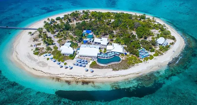 Malamala Island, the home of Malamala Beach Club.