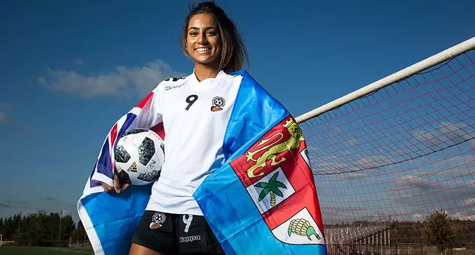 Sportswoman nominee  footballer Trina Davis