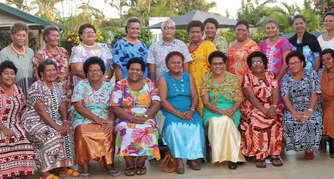 Soqosoqo Vakamarama representatives from Ba and the GEDSI facilitators at the Tanoa Skylodge Hotel, Nadi. Photo: Mereleki Nai
