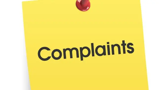 Complaints