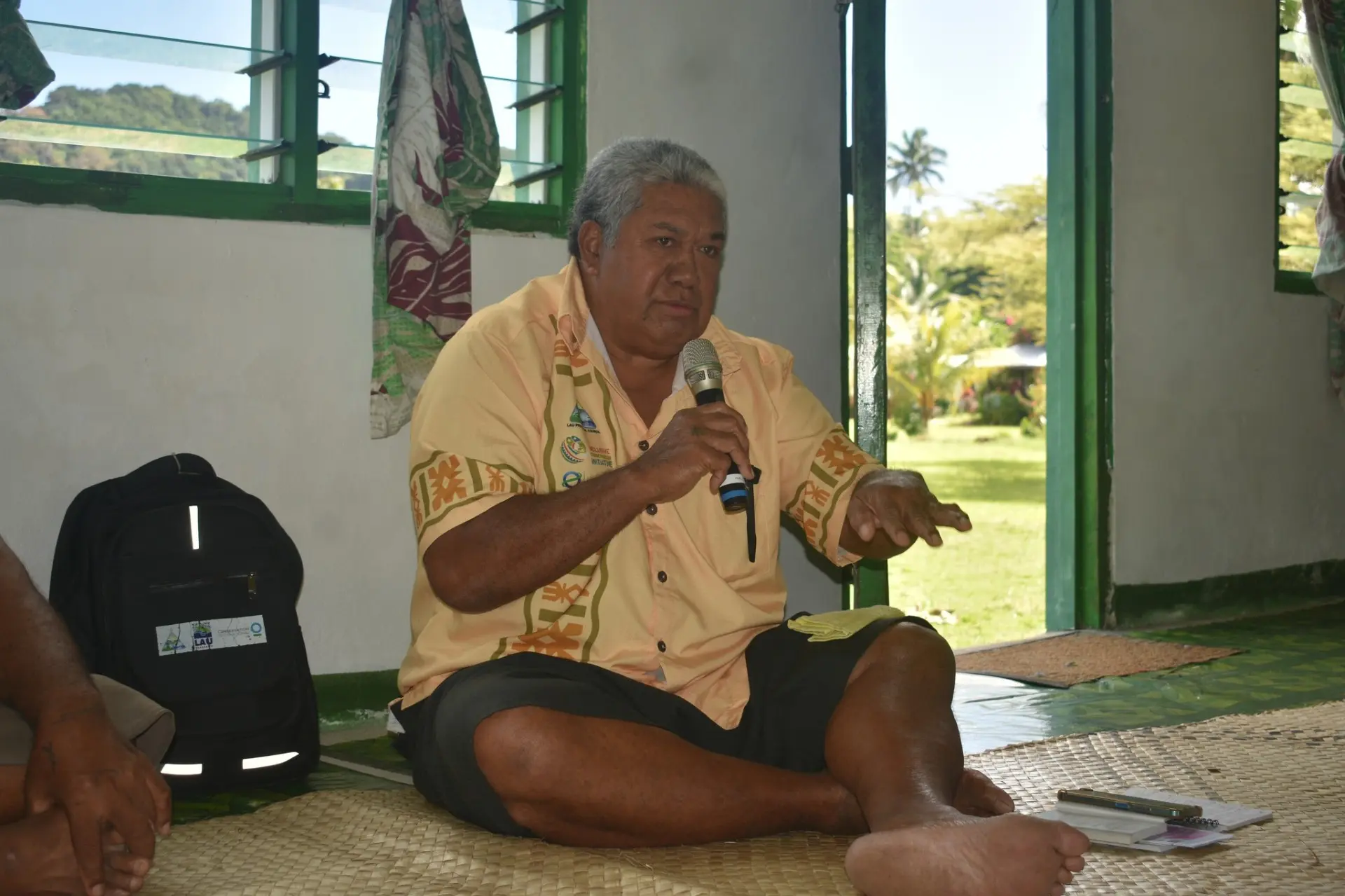 Joeli Nagera in Lomaloma, Vanuabalavu.