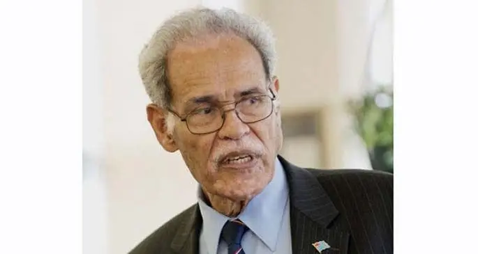 The University of the South Pacific Pro Chancellor Winston Thompson.