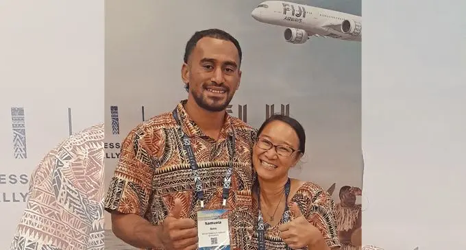 Vavavi co-founders Samuela Soko and Anna Chan. Photo: Waisea Nasokia