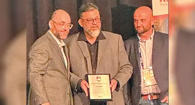 FLiCK Hygiene Pte Ltd managing director, Mohammed Tazim (middle) thank clients, partners, and the industry for their continued support.