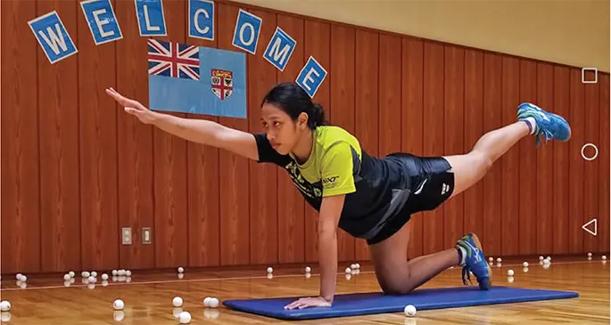 Team Fiji women’s table tennis rep Sally Yee trains in Oita City, Japan, to prepare for the Tokyo Olympic Games 2020 to take place on July 23 to August 8. Yee represented Fiji at the 2016 Olympic Games in Rio de Janeiro, Brazil, when she only 15- years- old. Photo: FASANOC