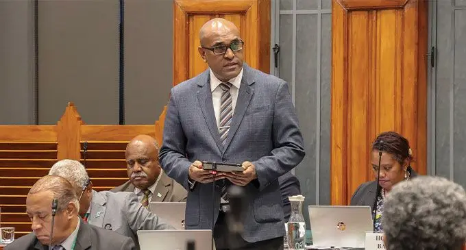 Minister for Health and Medical Services, Dr Ratu Atonio Lalabalavu.