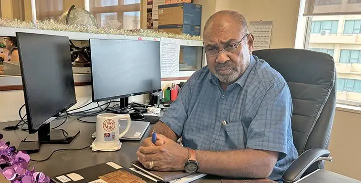 Maritime Safety Authority of Fiji chief executive officer Joweli Cawaki. Photo: Inoke Rabonu  