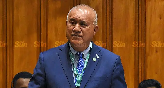 Opposition MP Ioane Naivalurua.