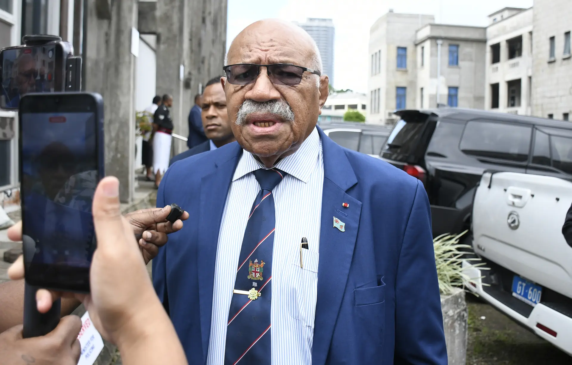 Prime Minister Sitiveni Rabuka.