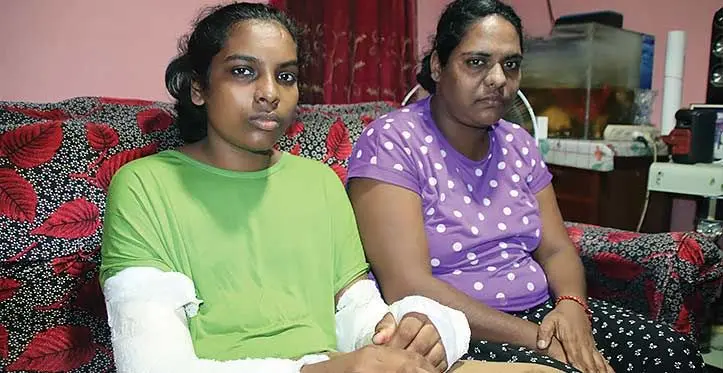 Supriya Reshma Sharma and Ravina Reshma at their home in Vatuwaqa on July 6, 2023. Photo: Wati Talebula-Nuku